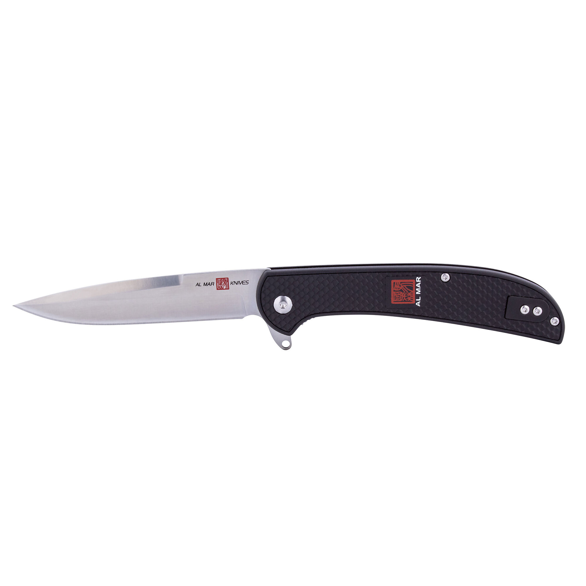 Sunex Tools Al Mar Ultralight Folding Knife — 4in., Fiberglass Reinforced Nylon, Stainless Liner Lock, Model# AMK4126